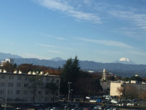 Mt. Fuji from Yokota Airbase